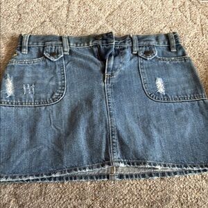 Denim Mini Skirt
